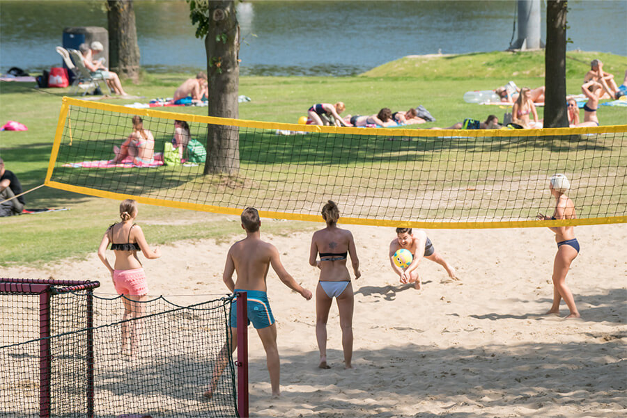 Beachvolleyveld Beachvolleyveld