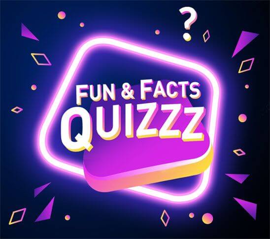 Fun & facts quiz, een leuke pubquiz voor een bedrijfsuitje, personeelsuitje of familiedag.